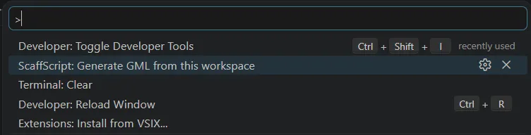 Command Palette